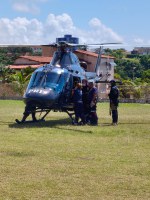 PRF e SAMU realizam primeiros resgates aeromédicos durante Operação Festejos Juninos na Paraíba