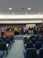 PRF na Paraíba participa de seminário sobre acidentes de trabalho e sinistros de trânsito na construção civil