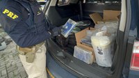 PRF na Paraíba tira de circulação mais de 100 kg de entorpecentes nesta segunda-feira (17)