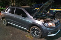 PRF recupera em Alhandra-PB veículo furtado na capital paraibana