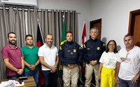 PRF se reúne com Prefeitura de Santa Luzia para definir ações que fortaleçam a segurança viária no município