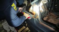 PRF apreende no Paraná carro recheado com maconha