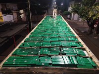 PRF apreende mais de 3 toneladas de maconha em menos de 24 horas