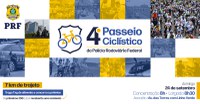PRF convida a população para o seu 4° Passeio Ciclístico em Curitiba