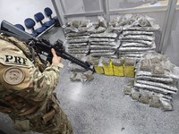 PRF apreende mais de 120 quilos de maconha em Balsa Nova (PR)