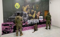 Operação conjunta apreende mais de uma tonelada de maconha escondida em colunas metálicas em Umuarama (PR)