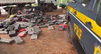 PRF apreende mais de 2,6 toneladas de maconha em carreta no sudoeste do Paraná