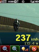 PRF flagra motociclista a 237 km/h no Paraná