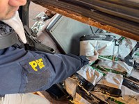 PRF apreende mais de 300 kg de agrotóxicos contrabandeados em Guaíra (PR)