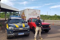 Sem saber que caminhão havia sido furtado, PRF recupera e devolve veículo para dono no Paraná