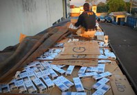 PRF apreende mais de R$ 1,6 milhão em cigarros em Cascavel (PR)