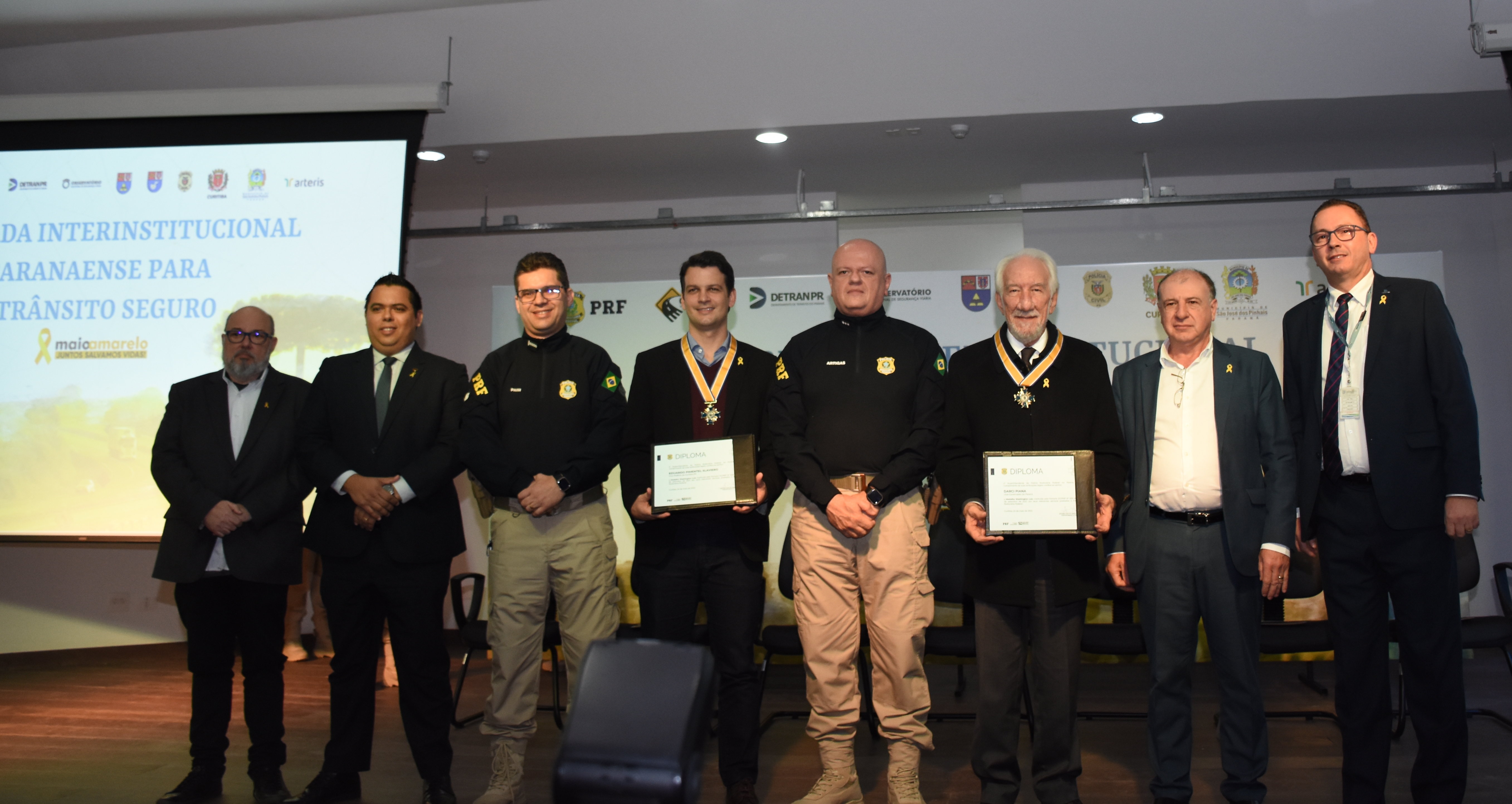 Homenagens jornada