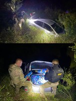 PRF apreende meia tonelada de drogas no interior do Paraná.