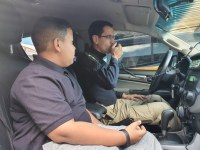 Em seu aniversário de 10 anos, garoto realiza sonho de conhecer de perto a PRF