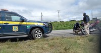 Moto roubada em Santa Cruz do Capibaribe é recuperada pela PRF em Jucati/PE
