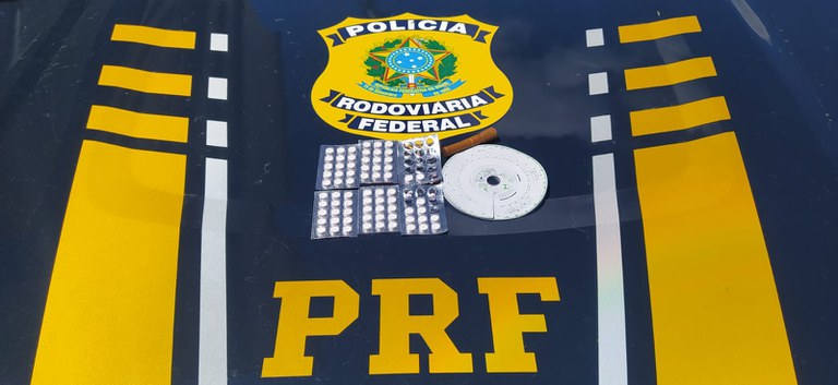 PRF apreende 71 comprimidos de “rebite” em fiscalização na BR-116/PE