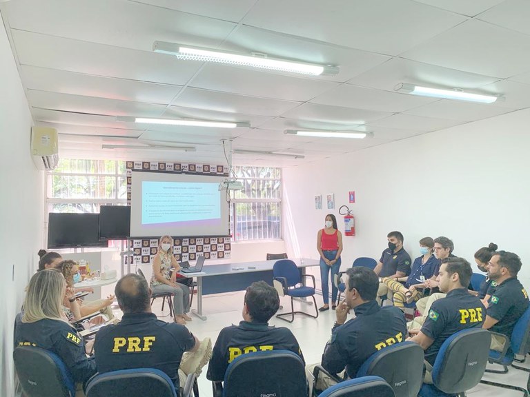 PRF e Secretaria da Mulher promovem palestra sobre enfrentamento ao assédio sexual