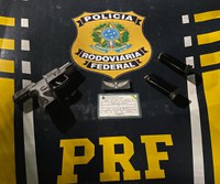 Homem armado é detido pela PRF na BR 101 durante operação RODOVIDA no Recife