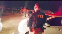 PRF detém suspeito de praticar assaltos com arma e carro roubado em São Bento do Una