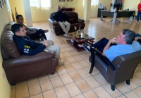 PRF realiza visita institucional à Prefeitura de São Bento do Una