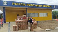 PRF apreende 275 mil maços de cigarro contrabandeado em Serra Talhada, no Sertão Pernambucano