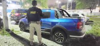 PRF e BIEsp recuperam em Caruaru caminhonete roubada na Bahia
