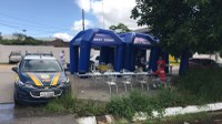 PRF participa de ação do Sest-Senat para motoristas em Caruaru