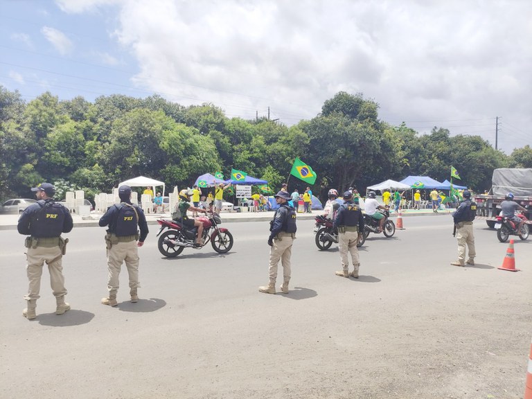 PRF segue recomendação do MPF sobre manifestações em Pernambuco