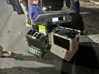 PRF apreende máquinas caça-níquel na BR 407, em Juazeiro