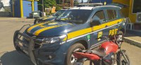 PRF recupera em Garanhuns moto roubada há 8 anos em João Pessoa