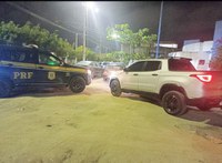 Caminhonete levada de locadora de Natal é recuperada pela PRF em Sanharó