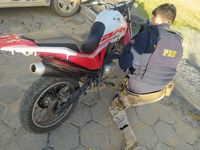 Moto roubada na iputinga é recuperada pela PRF na BR-101