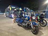 PRF realiza escolta da seleção brasileira para a AmeriCup no Geraldão