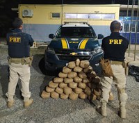 Carro cai em ribanceira e PRF apreende 36 kg de maconha em Serra Talhada