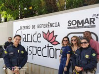 PRF faz entrega de donativos ao Centro de Referência Clarice Lispector