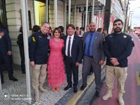 PRF participa de cerimônia de posse dos novos gestores de segurança em PE