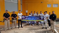 PRF faz 95 anos e recebe de estudantes homenagem surpresa em Água Preta