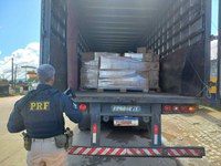 PRF localiza caminhão tomado de assalto no Cabo de Santo Agostinho