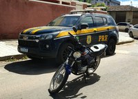 PRF recupera, nas últimas 24h, carros e moto furtados