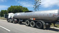 PRF realiza operação com foco no transporte rodoviário de produtos perigosos