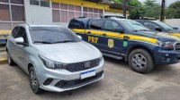Carro alugado há 2 anos e nunca devolvido é recuperado pela PRF na BR 101