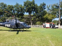 Paciente sofre para cardíaca em João Alfredo e é transportada de helicóptero até Recife