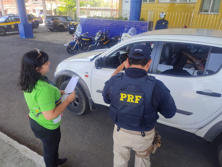 Encerramento da Semana Nacional de Trânsito é realizada na Delegacia da PRF em Caruaru