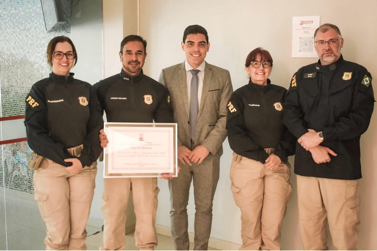 PRF recebe Voto de Aplausos da Câmara Municipal de Garanhuns