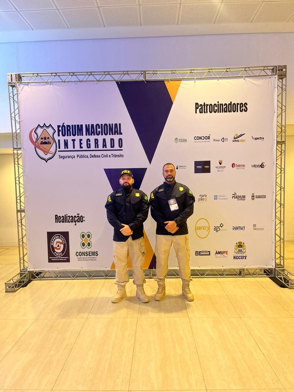 PRF participa do 3⁰ Fórum Nacional Integrado de Segurança Pública no Recife