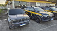 PRF recupera dois veículos adulterados no Grande Recife