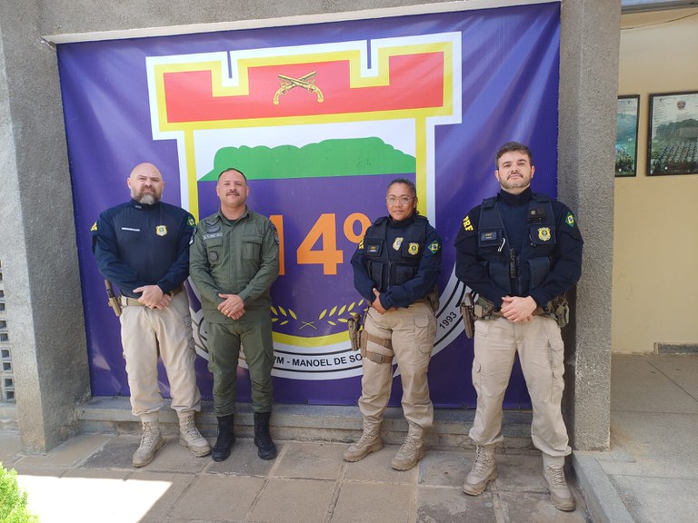 PRF realiza visitas institucionais a órgãos de segurança pública em Serra Talhada