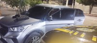 PRF apreende carro roubado, balaclava e bloqueador de sinal em São Caetano