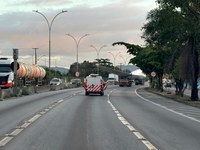 Transporte de pá eólica provocará interrupção temporária do trânsito na BR 101, no Curado