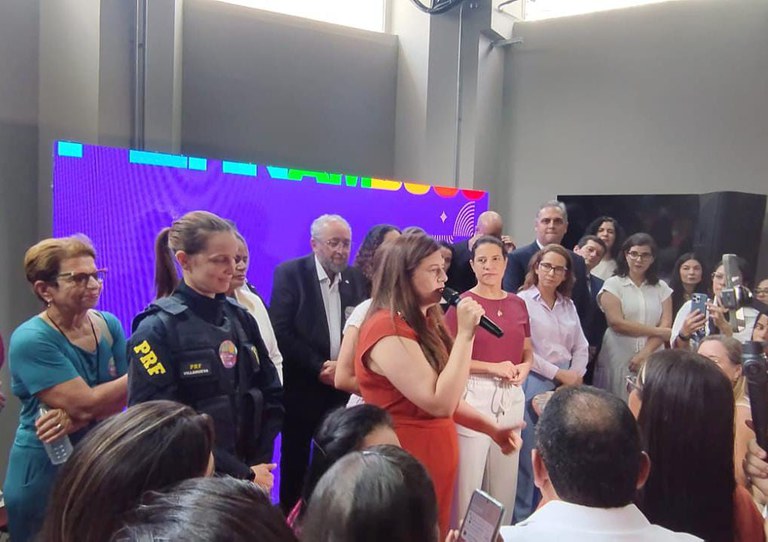 PRF participa da inauguração da nova sede da Secretaria da Mulher em Pernambuco